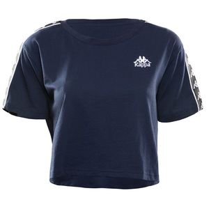 NWT! Kappa Navy Crop Tee - Sz Medium
